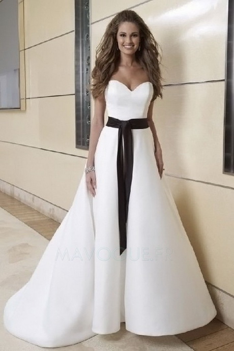 Robe de mariée sans traine