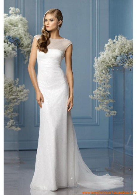 Robe de mariée simple et elegante