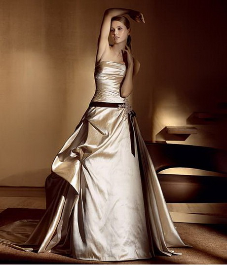 Robe de mariee champagne