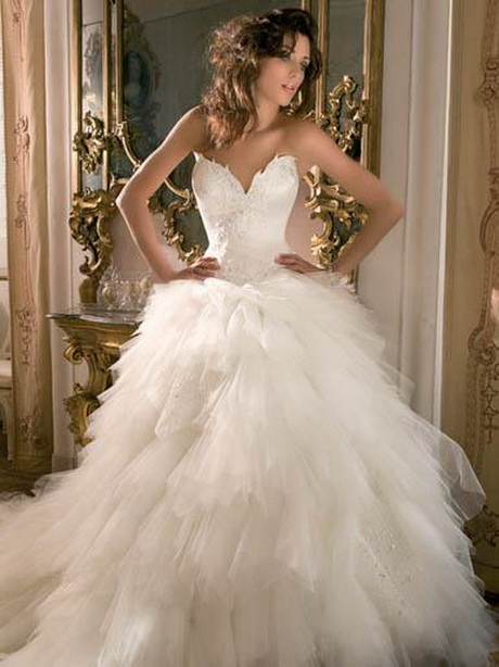 Robe de mariee en tulle