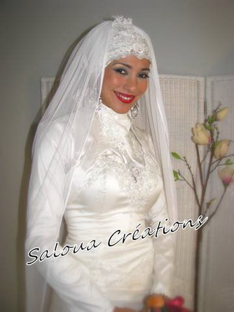  Robe  de  mariee  hijab 