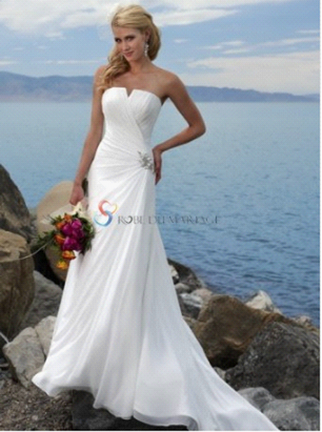 Robe de mariee plage