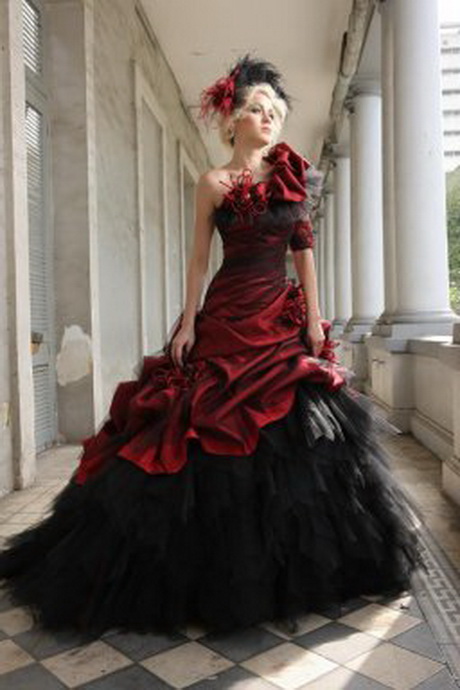 Robe de marier rouge