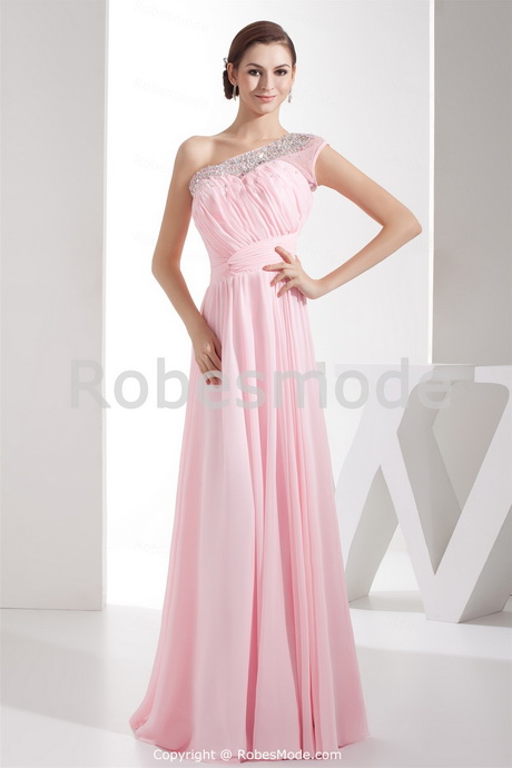 Robe de soirée mousseline