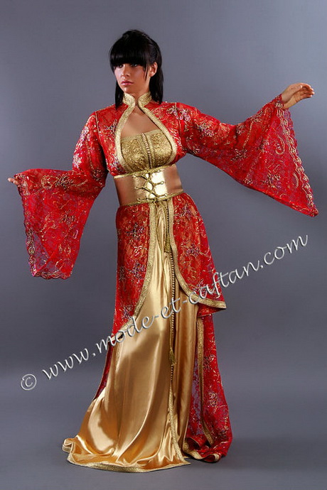 Robe de soirée pour mariage orientale