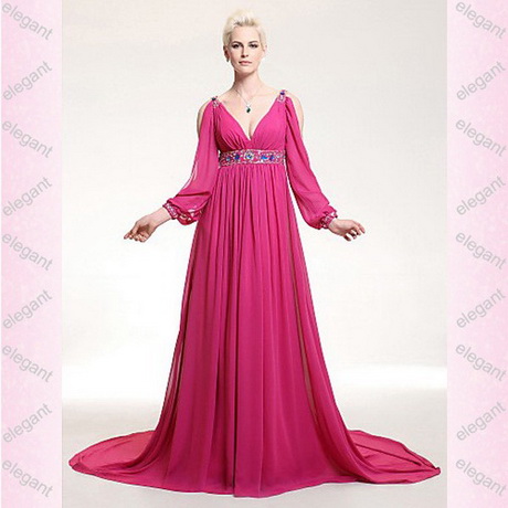 Robe de soiree manches longues