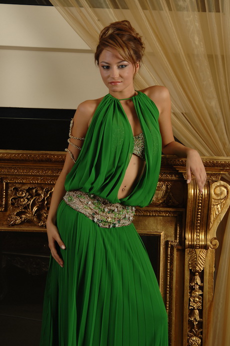 Robe de soiree oriental