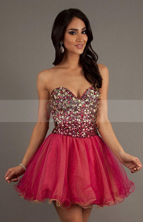 Robe de soiree strass