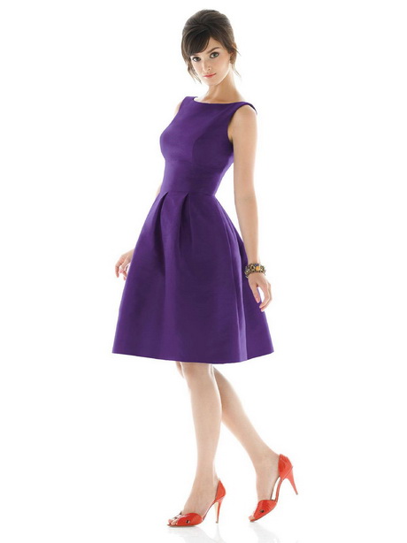 Robe de soiree violet