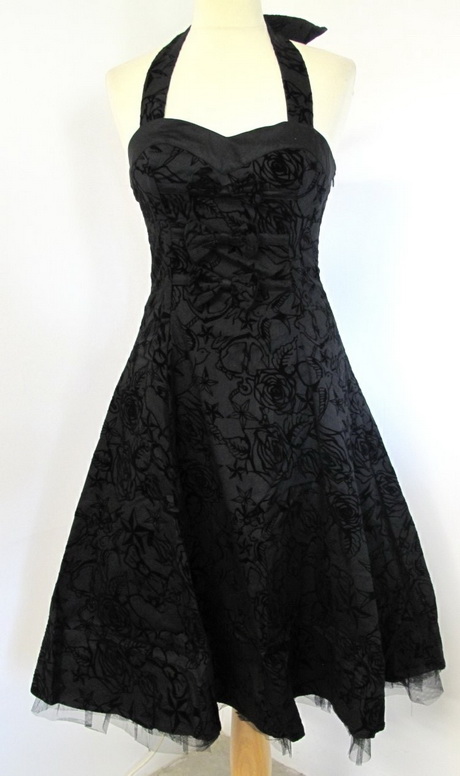 Robe dos nu noir