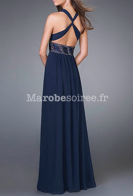 Robe dos nu soiree