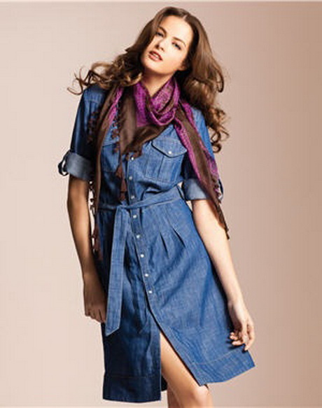 Robe en jean