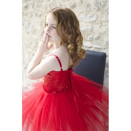 Robe enfant rouge