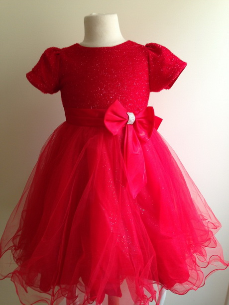 Robe enfant rouge