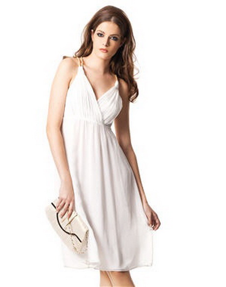 Robe ete blanche