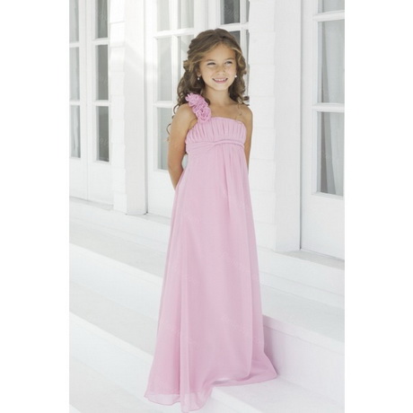 Robe fille rose