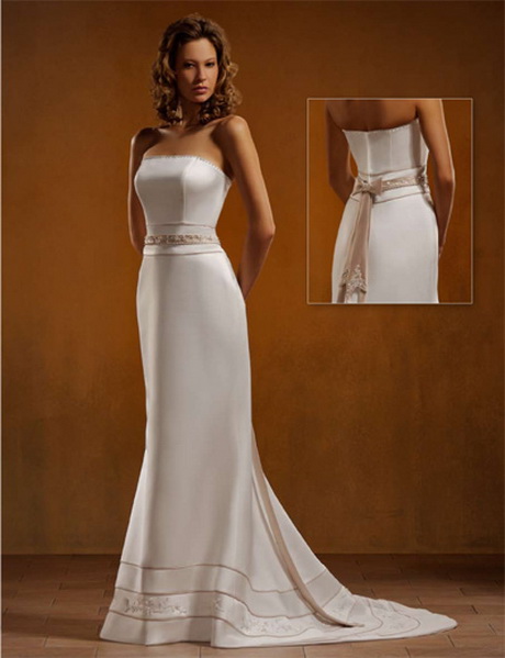 Robe fourreau mariage