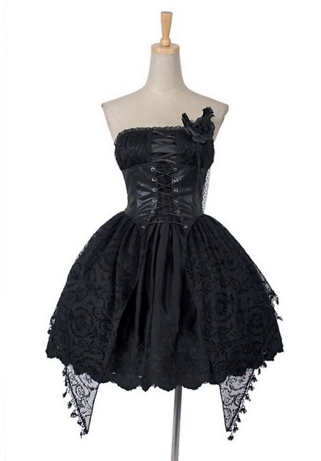 Robe gothique courte