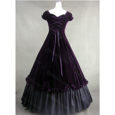 Robe gothique noire