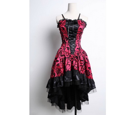 Robe gothique rouge