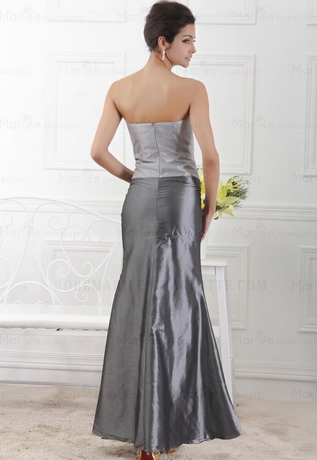 Robe grise pour mariage