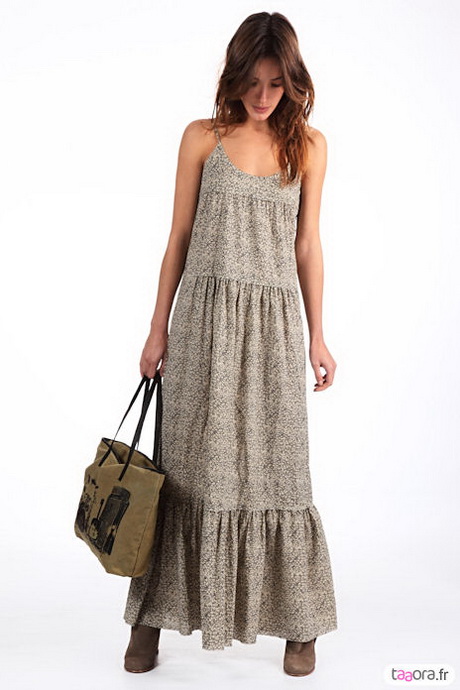 Robe hippie chic longue