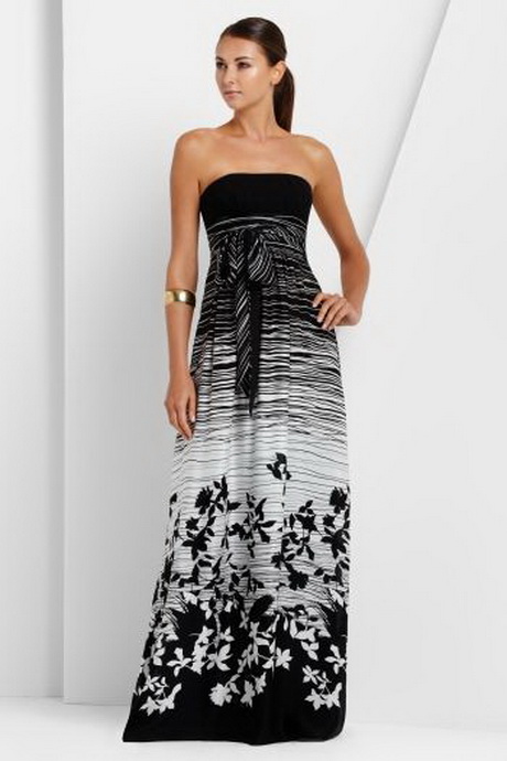 Robe longue d été noire