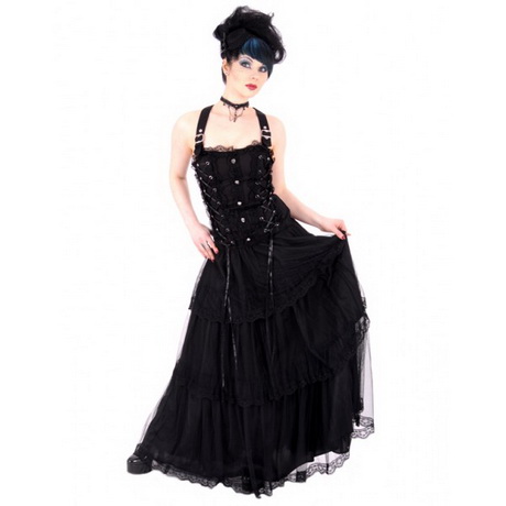 Robe longue gothique