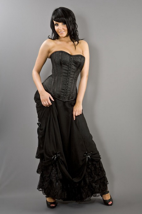 Robe longue gothique