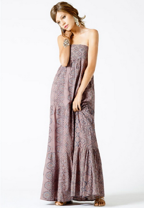 Robe longue hippie