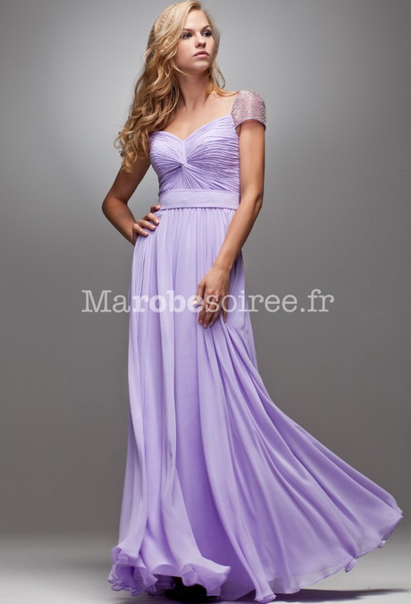 Robe longue manche courte