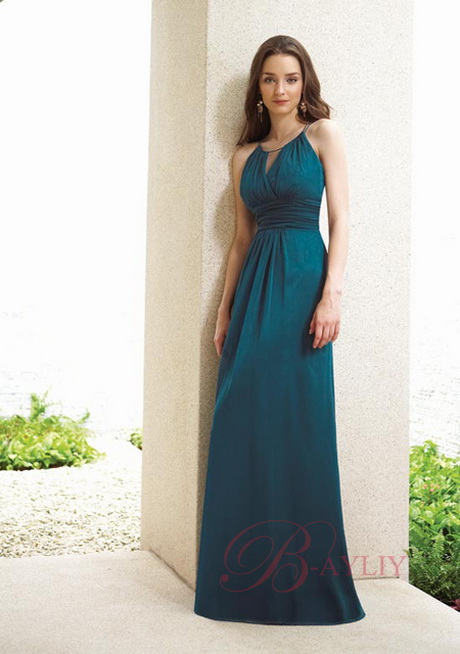 Robe longue mousseline