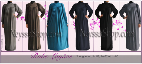 Robe longue musulmane