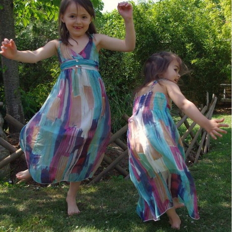 Robe longue pour enfant