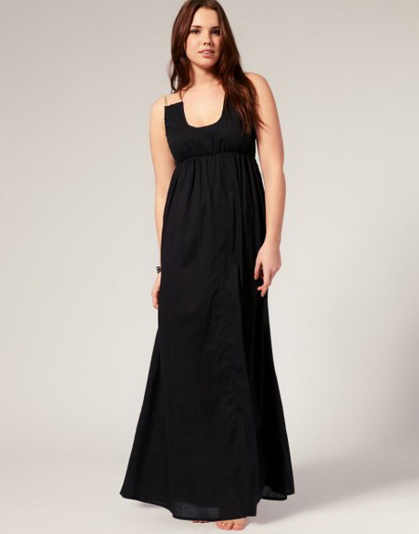 Robe longue pour femme ronde