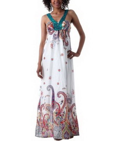 Robe longue été hippie