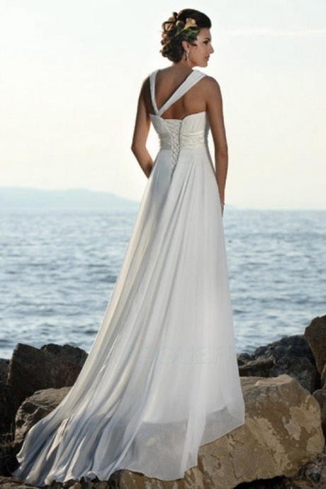 Robe mariee plage