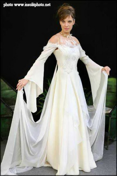 Robe médiévale mariage