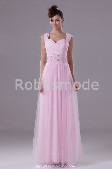 Robe mousseline longue