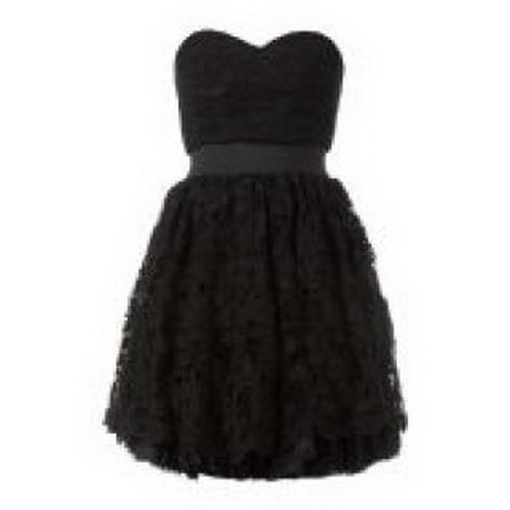 Robe noir bustier courte