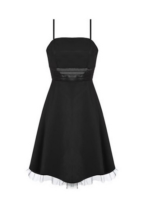 Robe noire bretelle