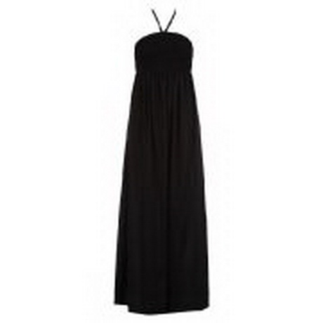 Robe noire coton