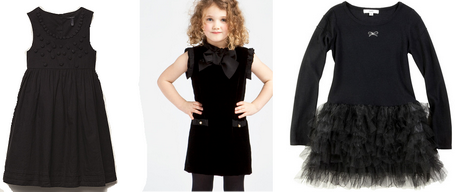 Robe noire enfant