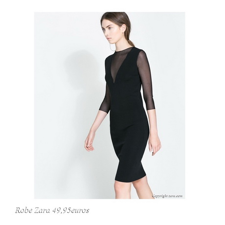 Robe noire hiver