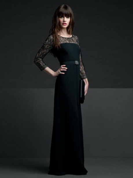 Robe noire manoukian