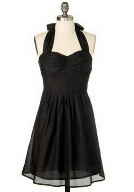 Robe noire vintage