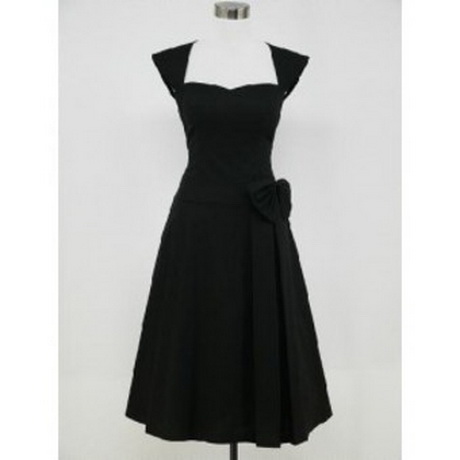 Robe noire vintage