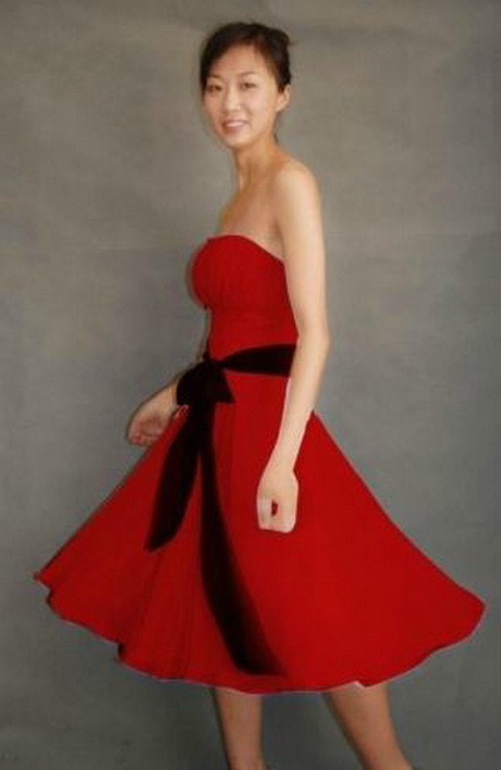 Robe pour mariage rouge