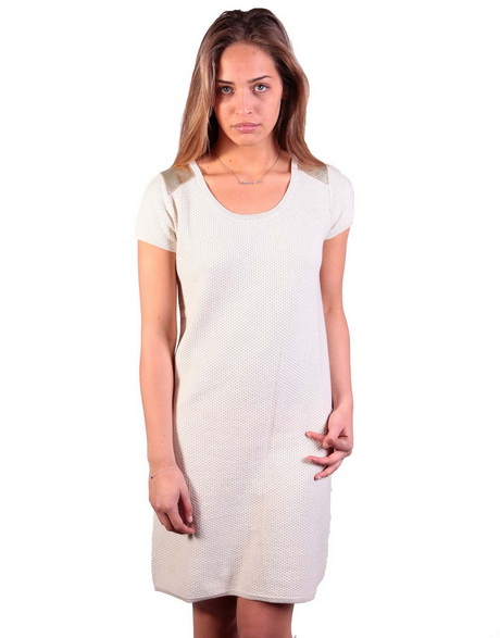 Robe pull blanche