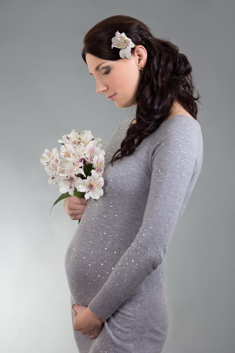 Robe pull femme enceinte